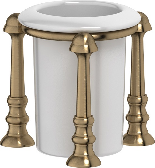 STI 527 Держатель со стаканом настольный 3SC STILMAR ANTIQUE BRONZE Treesseci 3SC