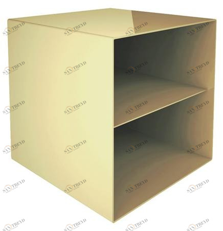 Water Evolution Подвесная тумба под умывальник из нержавеющей стали Rubik sun-id-1377558