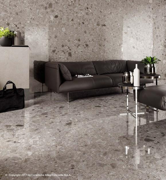 Atlas Concorde Пол из керамогранита под бетон Kone sun-id-1489443 - Вид №13