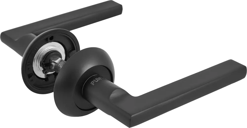 Дверные ручки PUNTO Polo для межкомнатных дверей - элегантный черный 85203597