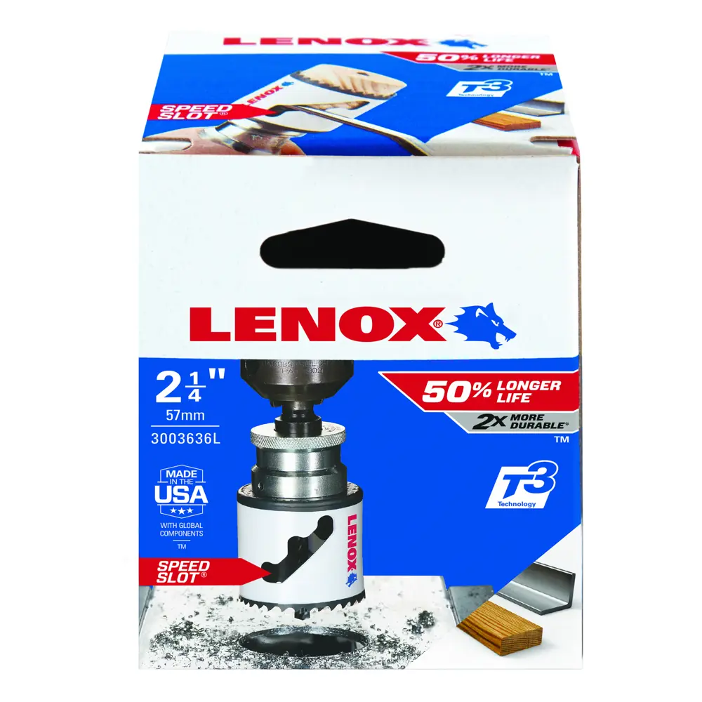 Коронка  по стали биметаллическая Lenox M42 57 мм STLM-2010263 - Вид №3