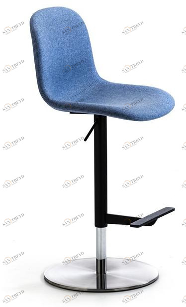 arrmet Регулируемый по высоте табурет из ткани с подставкой для ног Máni fabric sun-id-1464291