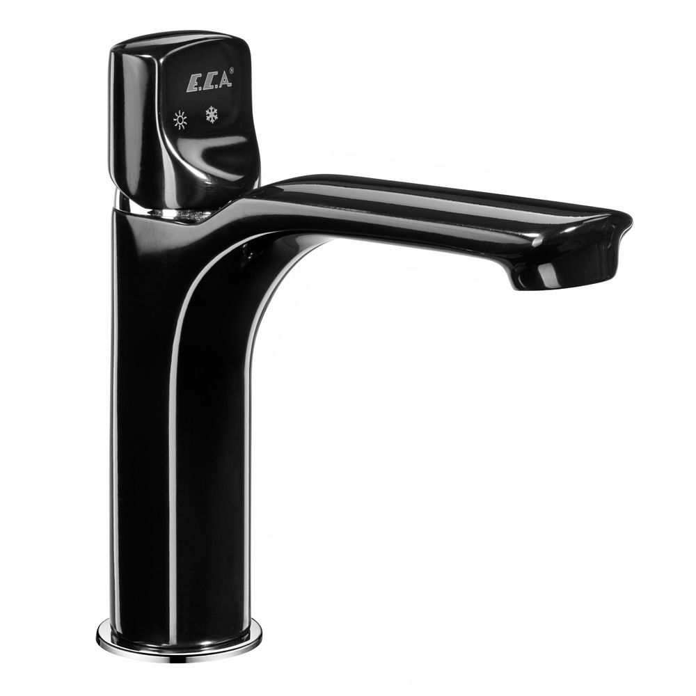104508986  Смеситель для умывальника Myra - черный Eca 