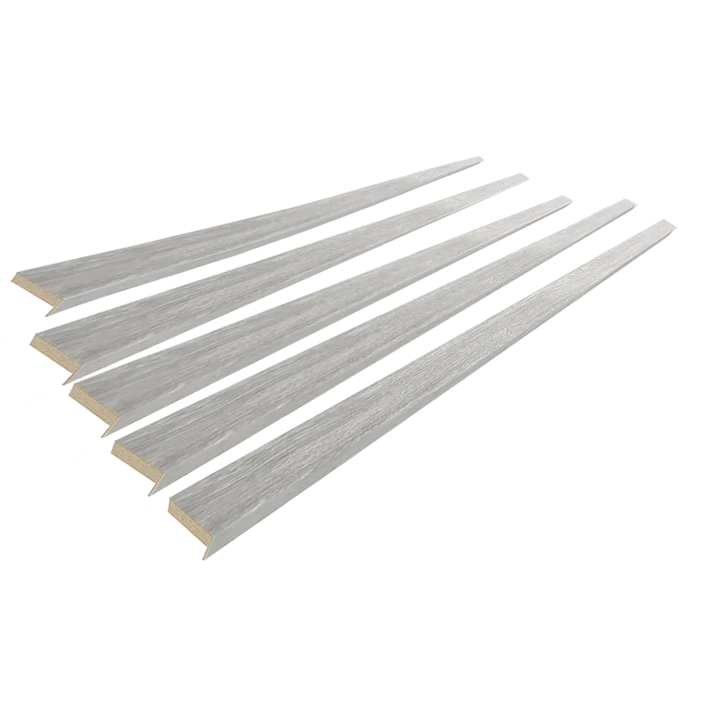 Комплект наличников телескопических 2150x70x8 мм ПВХ цвет дуб европейский серый CASAPORTE STLM-2145918 - Вид №1