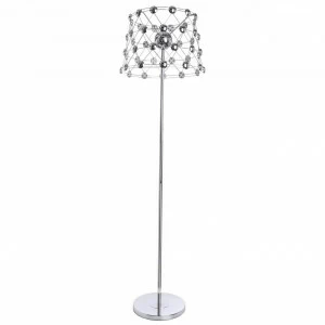 Торшер светодиодный 163х45 см хром Cristallino 1609/02 PN-48 DIVINARE НЕОБЫЧНЫЕ 00-3889461 Хром