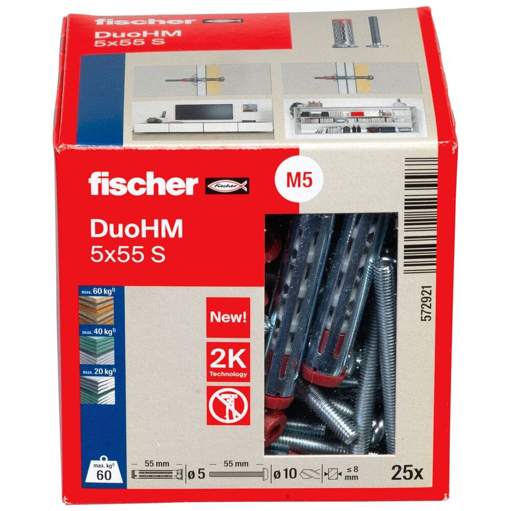 Дюбель FISCHER DuoHM ARCH-00080658 - Вид №15