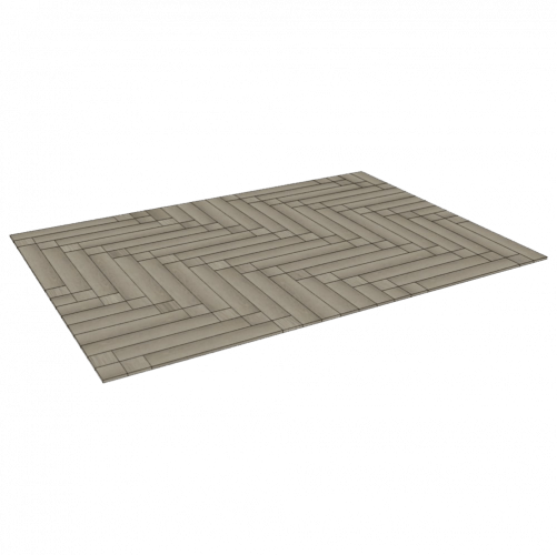 Паркет Ёлка Da Vinci Английская Елка С Квадратом Жасмин Дуб Любая на выбор (Гладкая) 600х90 мм 2600700015 - Вид №1