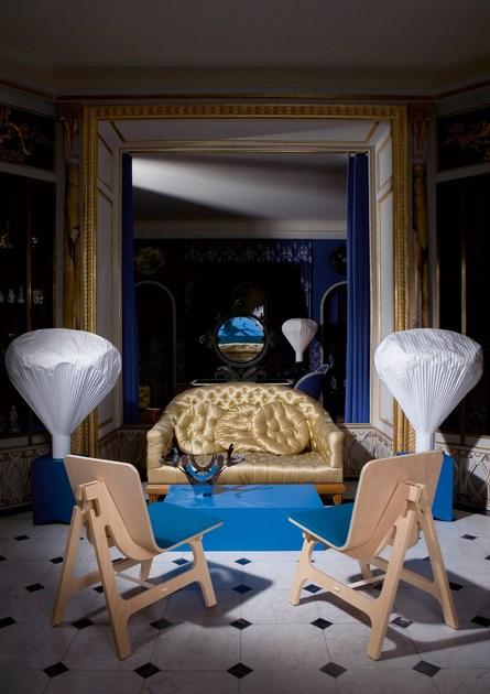 Moustache Настольная лампа из нетканого материала Vapeur sun-id-1467109 - Вид №16