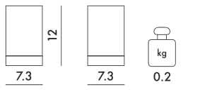 Держатель зубной щетки из инженерного пластика Kartell Kartell by Laufen ARCH-00038155 - Вид №19