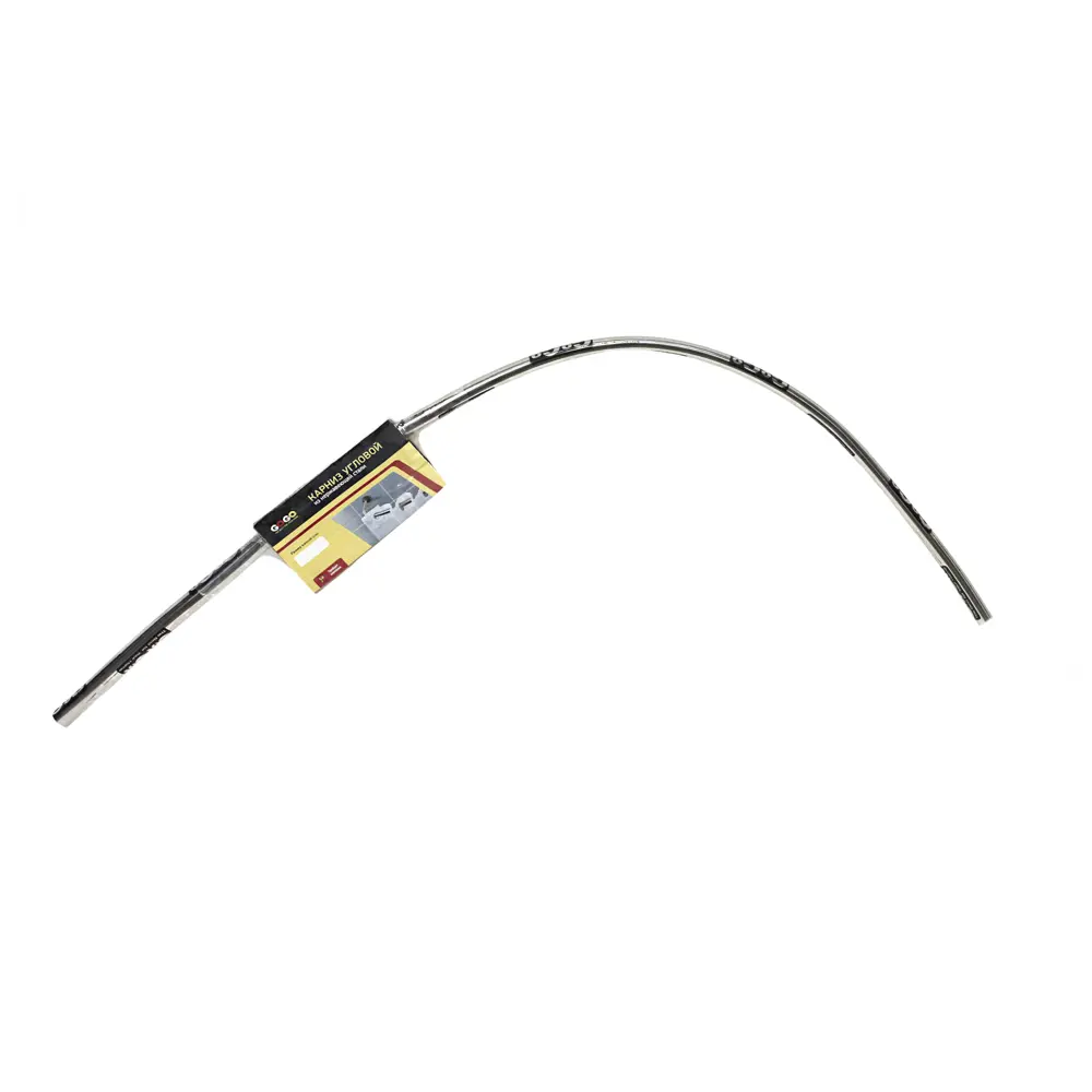 Карниз для ванной Go Go дугообразный 150x100 см нержавеющая сталь цвет хром STLM-2119353 - Вид №3