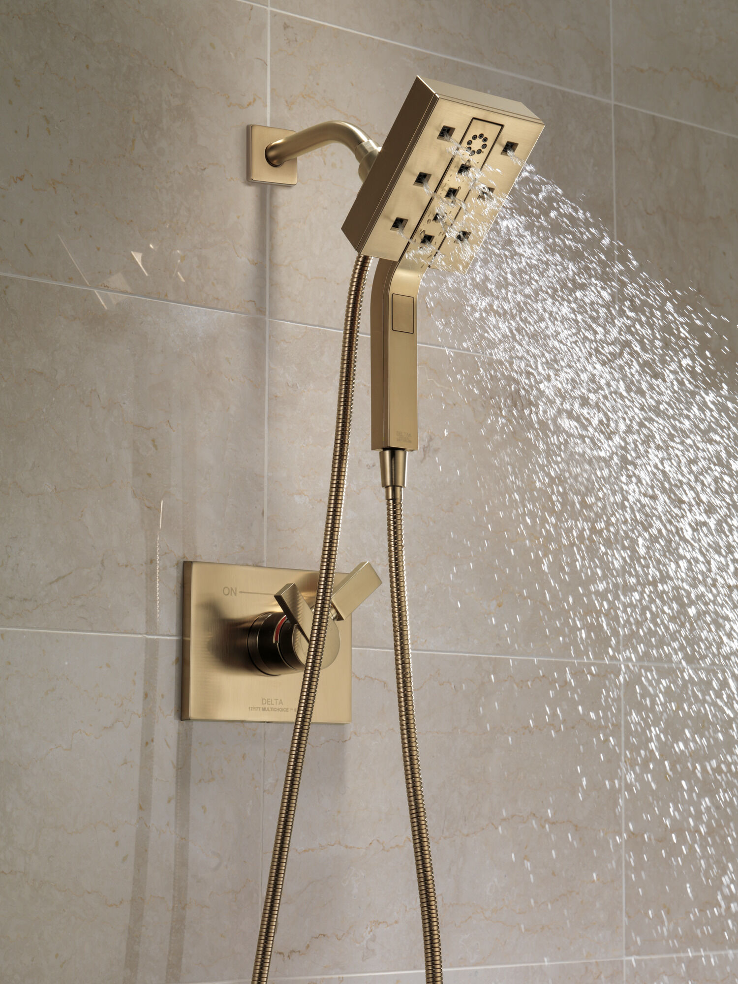 T17053-CZ Облицовка только для клапана Monitor® серии 17 Delta Faucet Vero Шампанское бронза - Вид №12