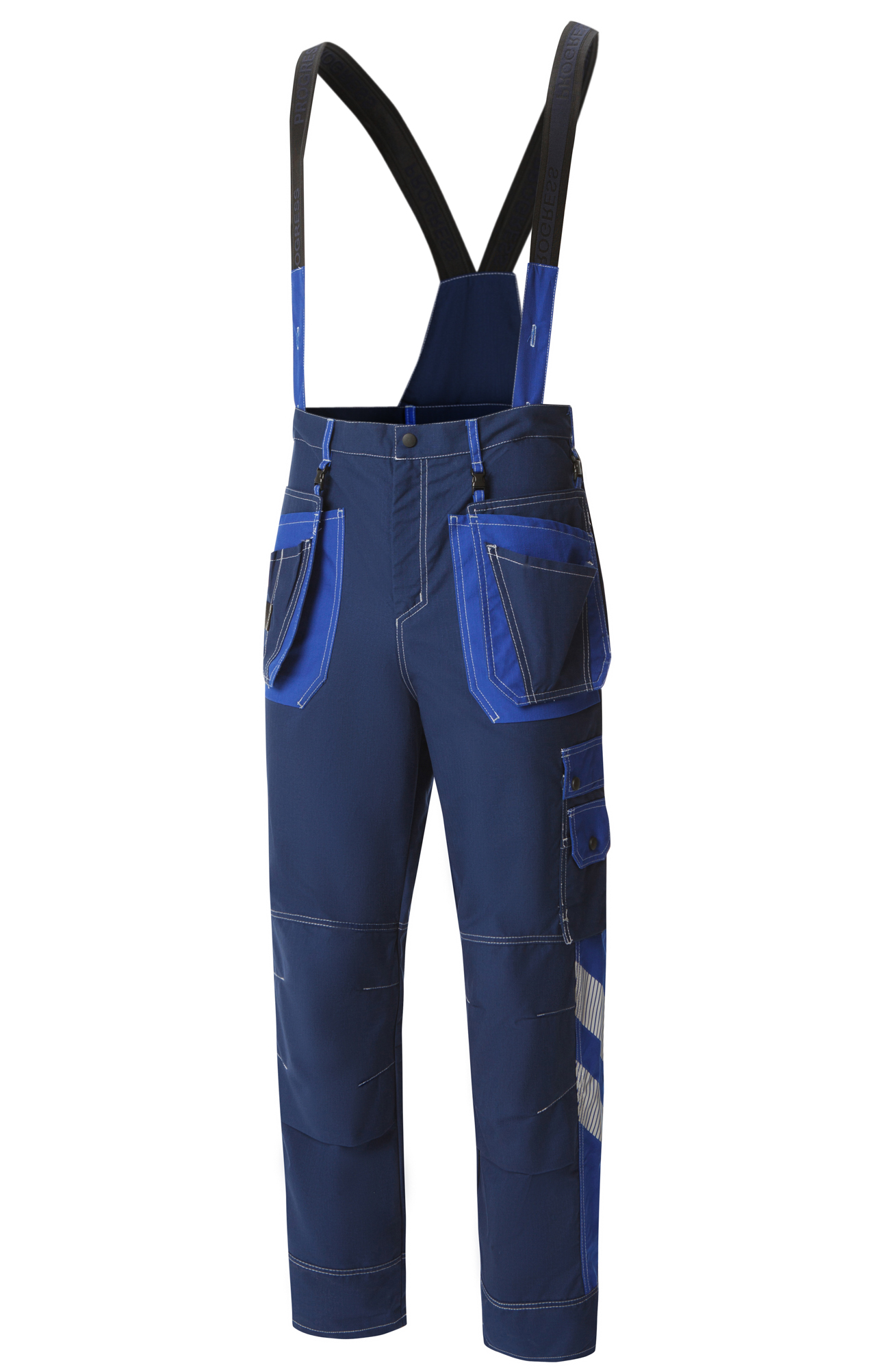 68811 Костюм "Прогресс" темно-синий с васильком  Летняя спецодежда  размер 56-58/182-188  - Вид №4