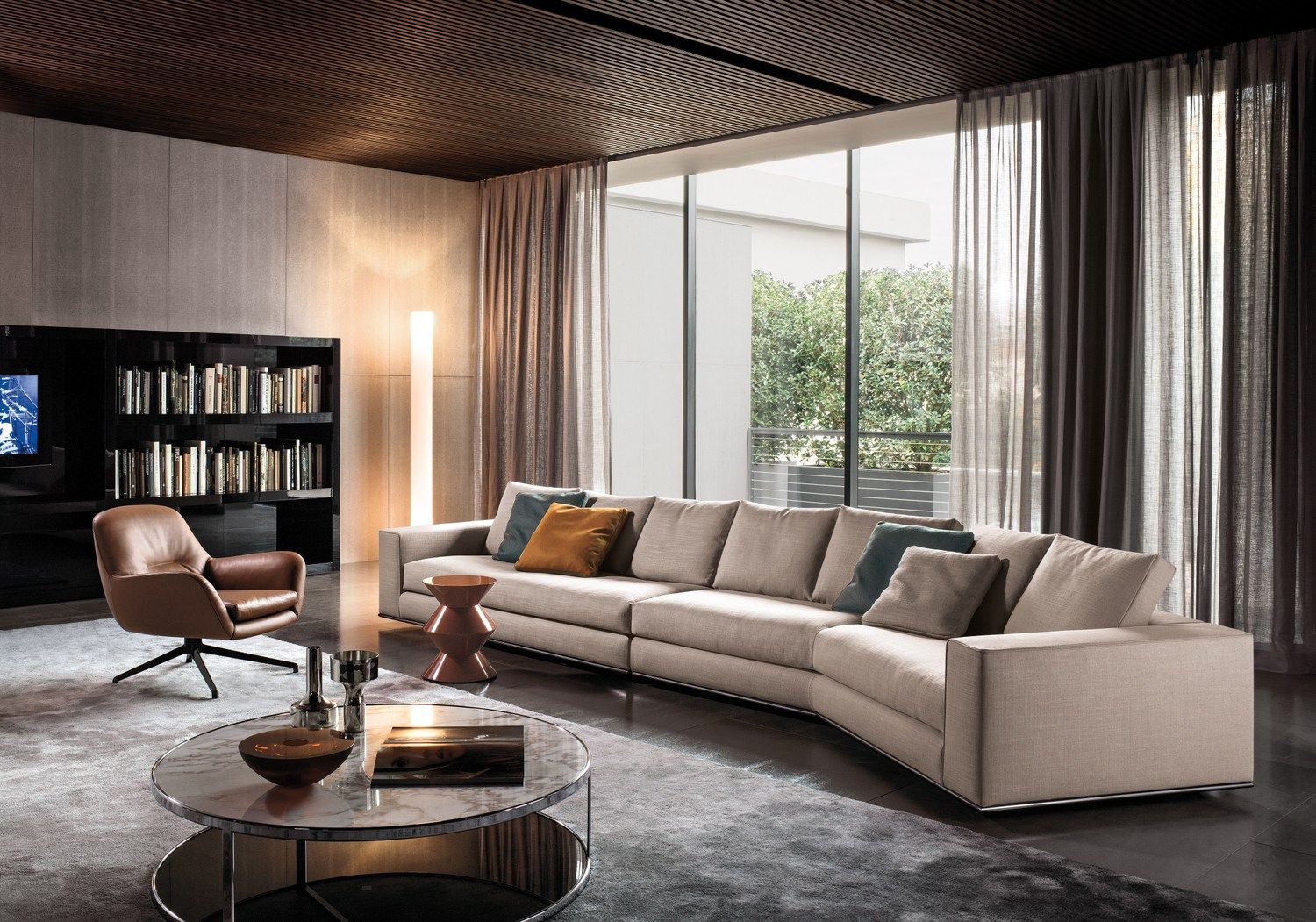 Ткань диван Minotti Гамильтон ARCH-00081571 - Вид №11
