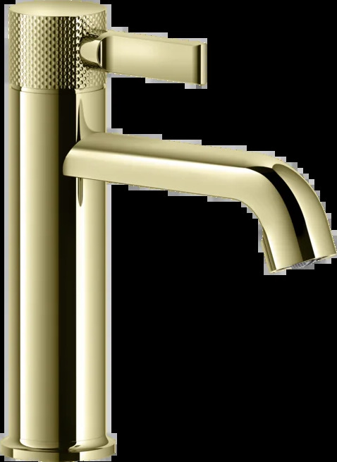 Смеситель для умывальника 58001 710 Gessi Inciso ЛАТУНЬ PVD
