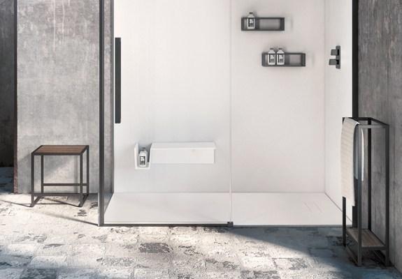 Cosmic Табурет для ванной из нержавеющей стали The grid 7680006160xxaaa - Вид №1