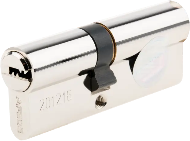 Цилиндровый механизм Apecs LM-80 с латунным корпусом под никель 84168113