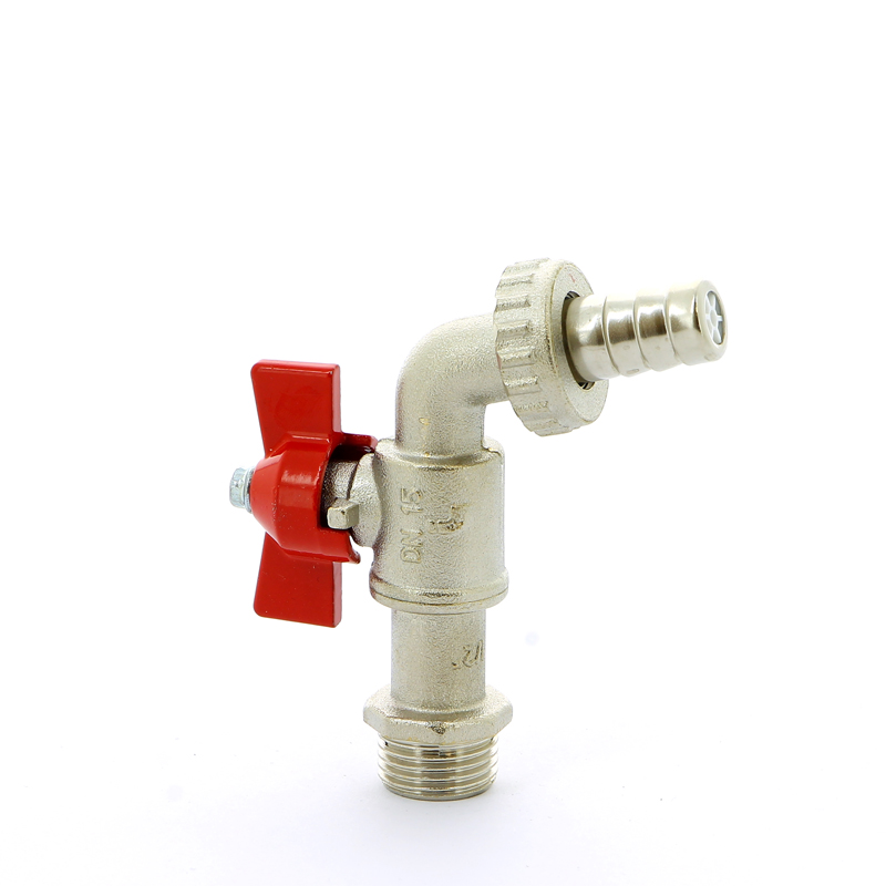 Кран шаровой Н-штуцер садовый GAR бабочка ITAP 1/2" 16812