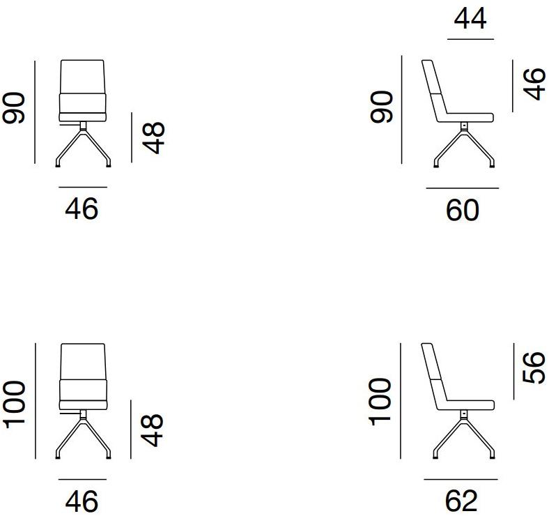 de Sede Регулируемый по высоте офисный стул на эстакаде sun-id-1428054 - Вид №7
