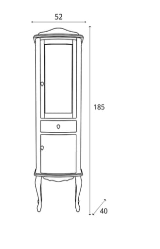 Напольный умывальник с ящиком Gaia Mobili Classic ARCH-00097907 - Вид №2