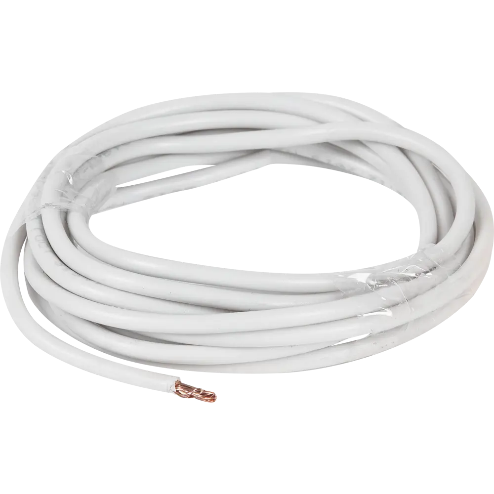 Провод Ореол ПУГВ 1x2.5 мм на отрез ГОСТ цвет белый STLM-2200213 - Вид №1