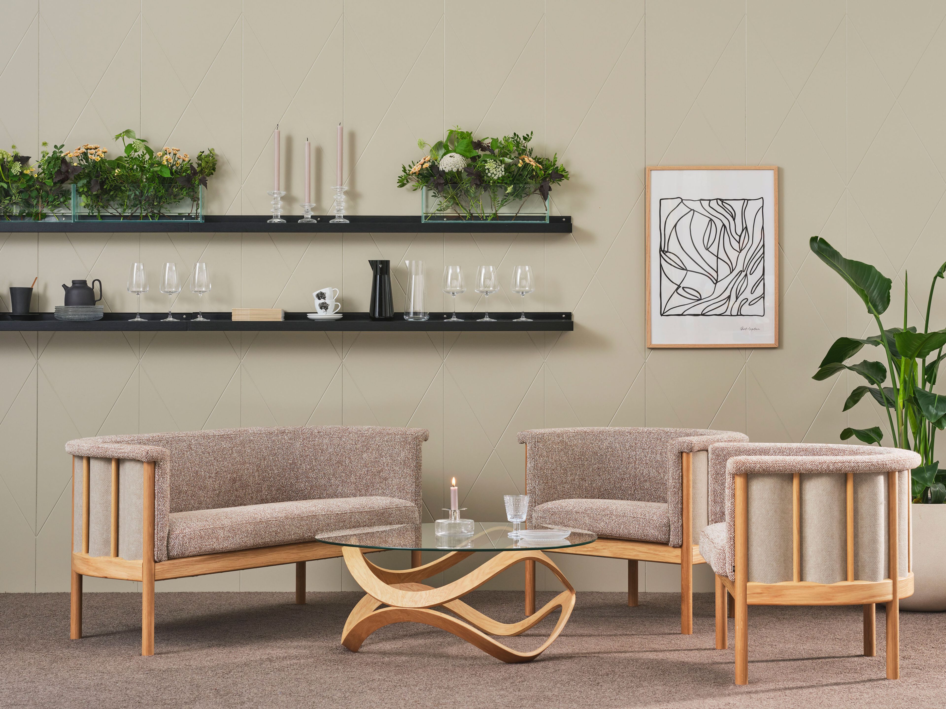 2-местный диван Karl Andersson Ondule Club ARCH-00121982 - Вид №2