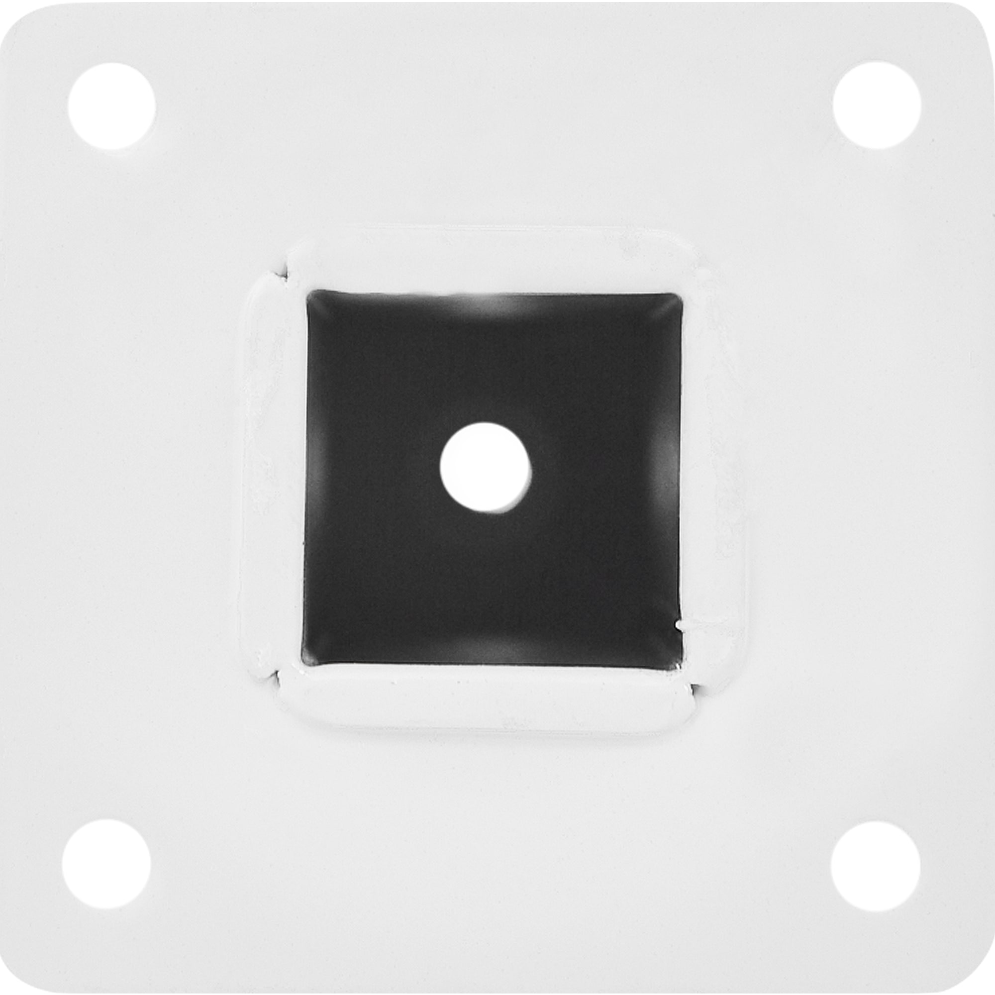 82732491 Ножка квадратная 150х25 мм, сталь, цвет белый Santreyd  - Вид №3