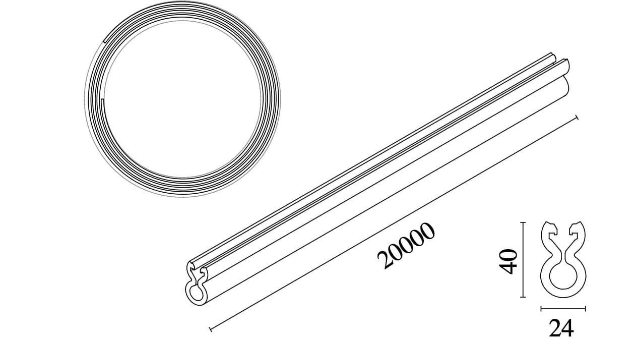 Освещение трека Flos My Circuit ARCH-00059735 - Вид №11