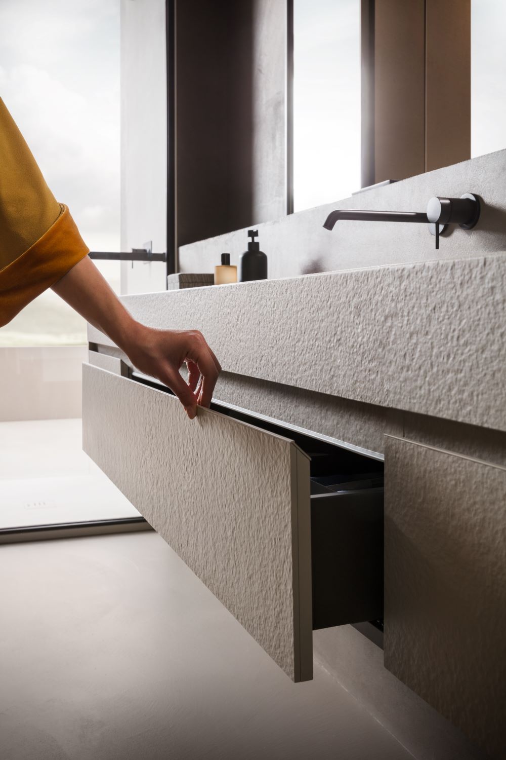 Мебель для ванной комнаты в Камнеblu® ARBLU ARCH-00143296 - Вид №1