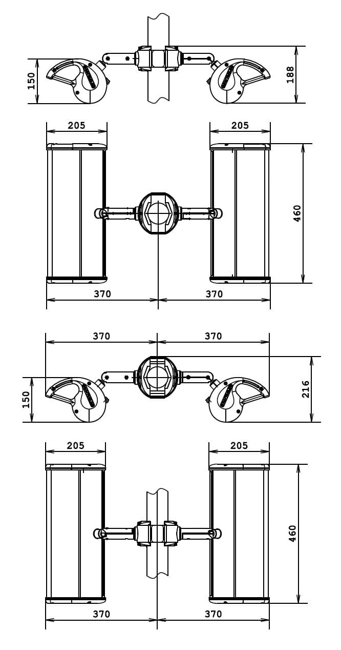Нагревательная лампа с навесом Phormalab Aura ARCH-00059175 - Вид №2