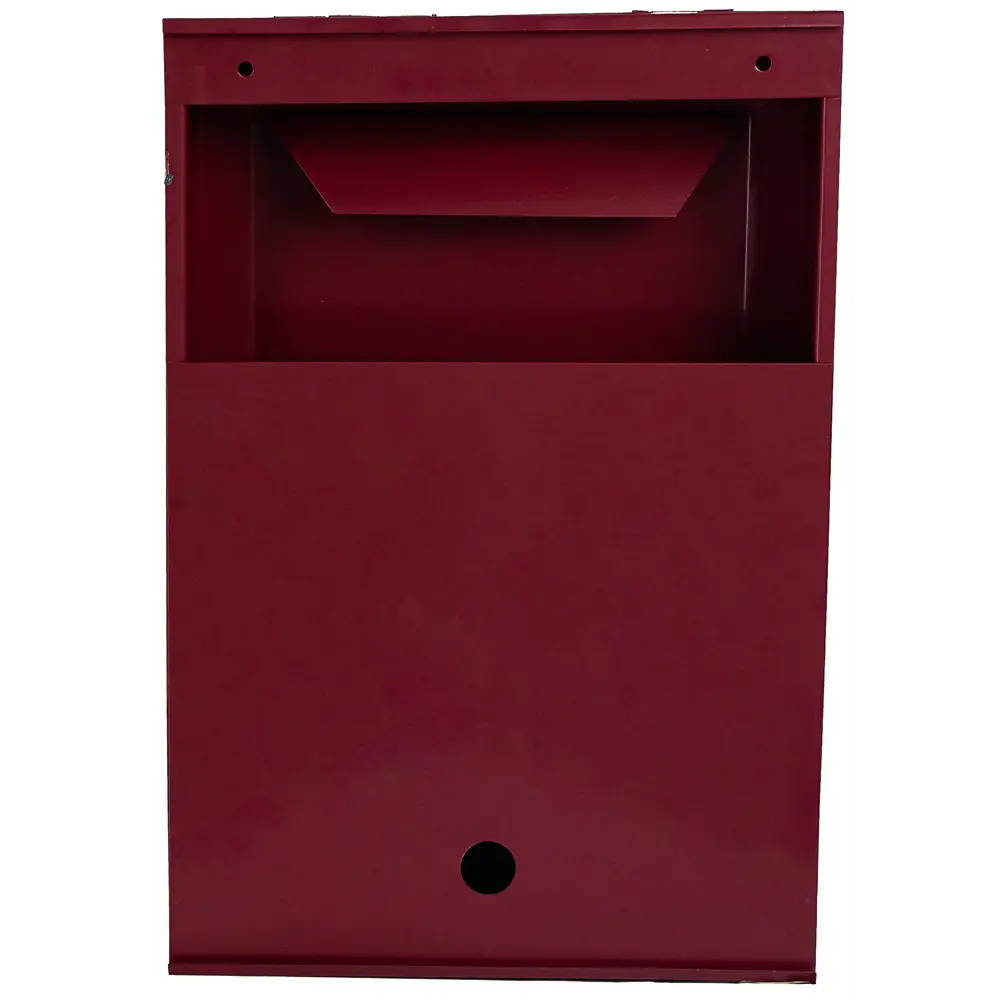 Почтовый ящик с замком, металл, цвет вишня Santreyd STLM-2138032 - Вид №3