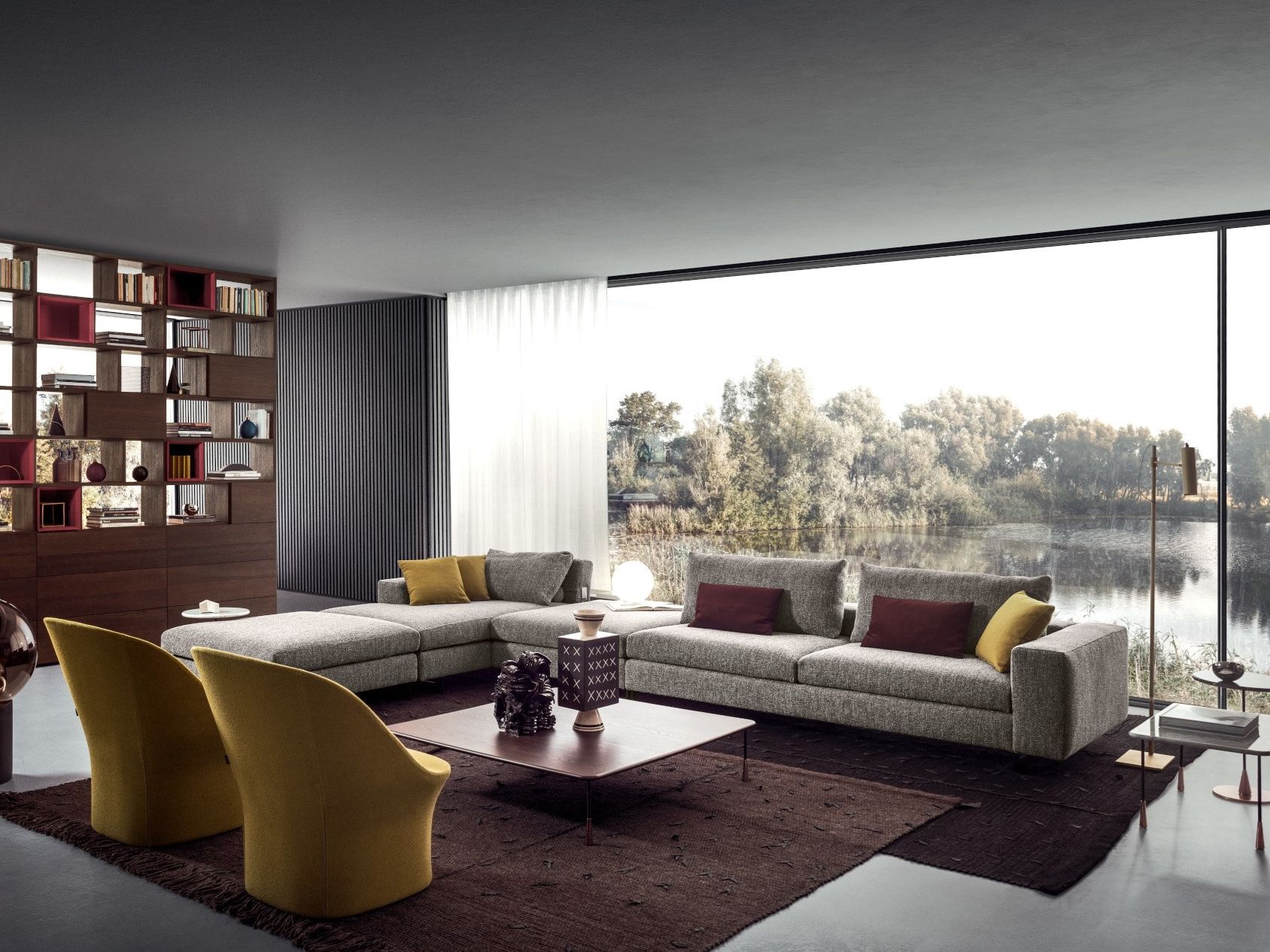 Ткань диван Pianca DUO ARCH-00101970