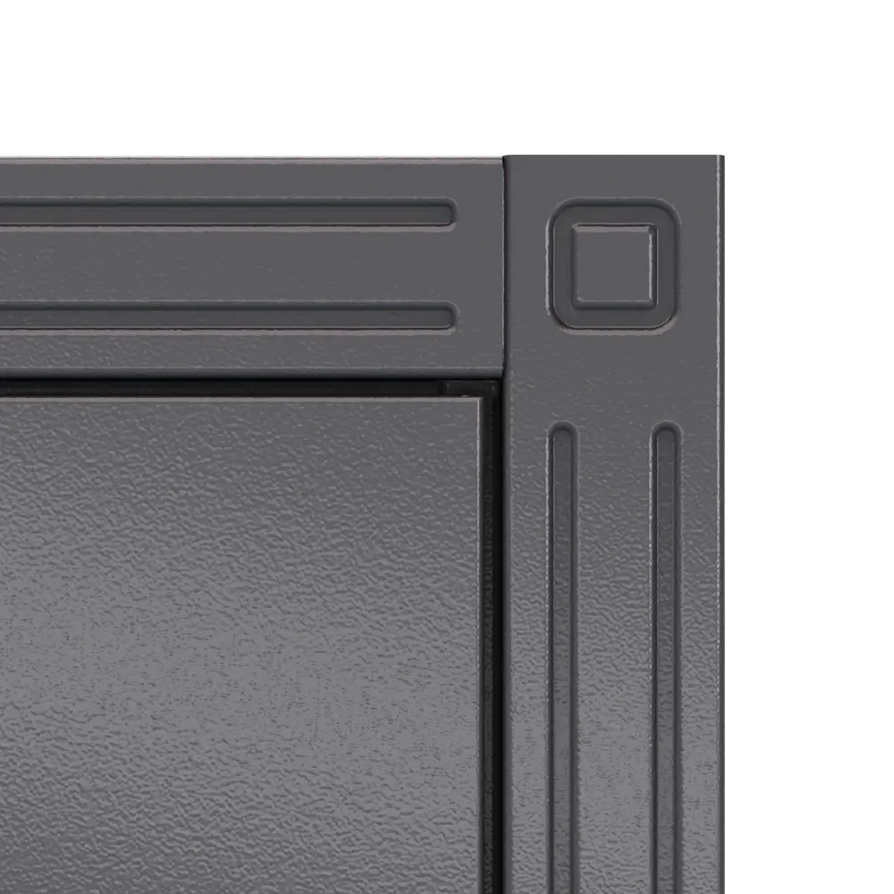 Дверь металлическая Термо С-2, 950 мм, левая, цвет лесной орех TOREX STLM-2175635 - Вид №6