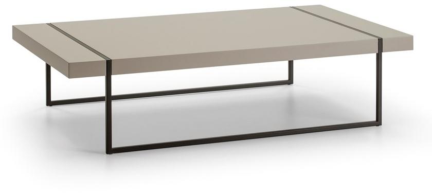 Kendo Mobiliario Лакированный прямоугольный журнальный столик из мдф со встроенным ящиком Mix sun-id-1474047 - Вид №2