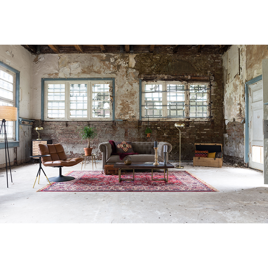 Ковер Bid 170х240 см, красный Dutchbone 6000052 - Вид №1