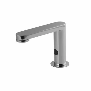 Смеситель электронный с 1 водоприемником. Соединения 3/8 ". Аккумулятор 6 В. Скорость потока   5,5 л / мин при 3 барах.    Tono NOKEN 100184771  CHROME