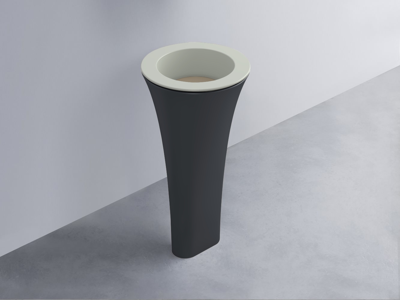 AMLA45-PM+AMPILT-AV+AMCOLT-BA Раковина Amedeo Tondo отдельностоящая cielo Enjoy + Amedeo Ceramica Cielo