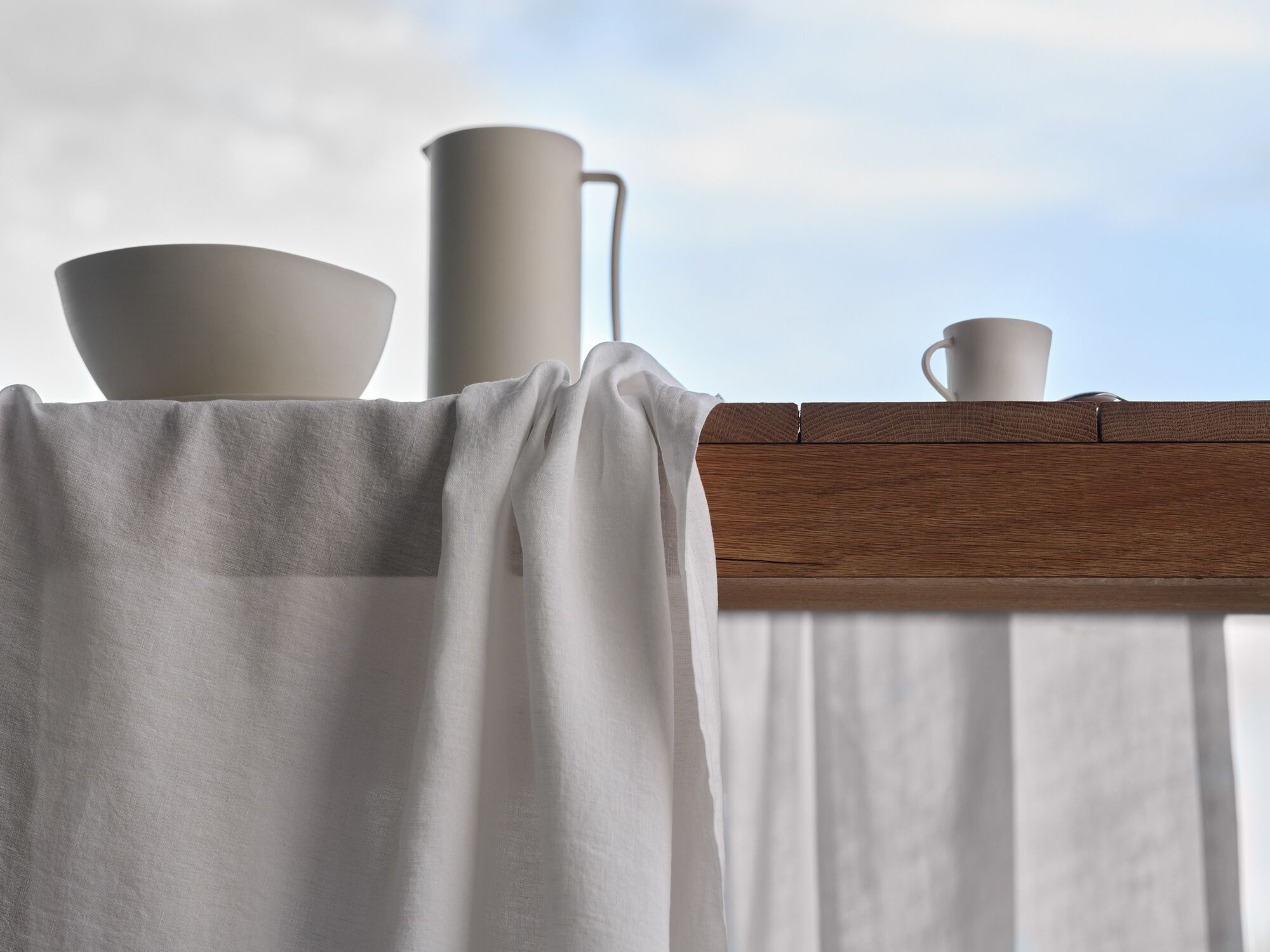 Тяжелые льняные салфетки Society Limonta ARCH-00093251 - Вид №11