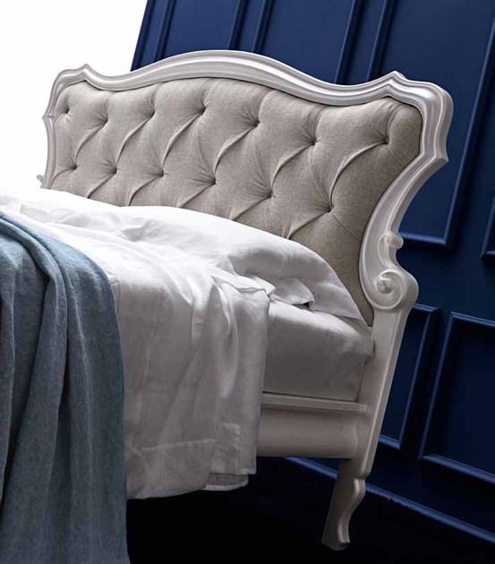 CorteZari Двуспальная кровать с мягким изголовьем Elegance sun-id-1363597 - Вид №1