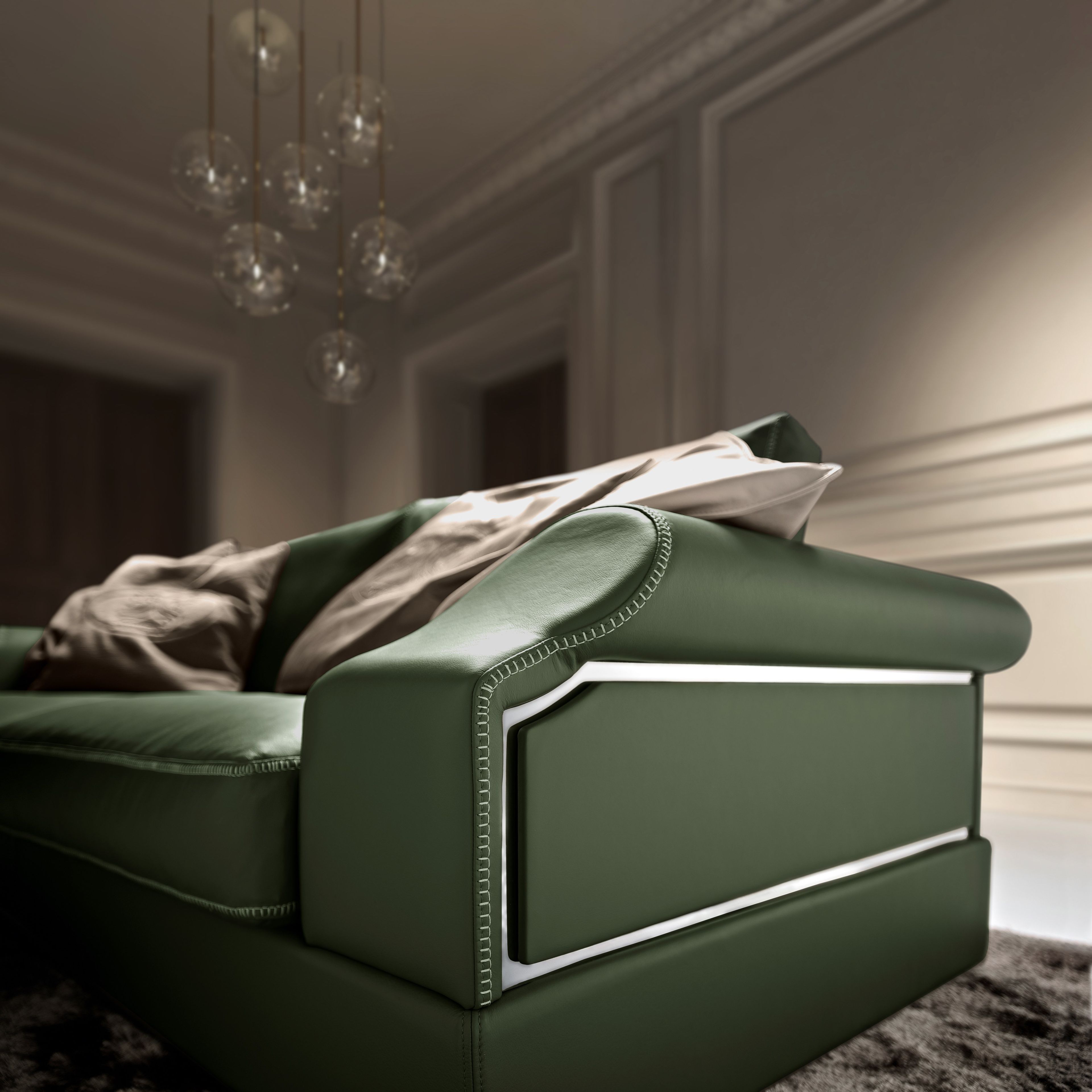 Кожаный диван Former In Italia DANDY EVO ARCH-00093095 - Вид №2