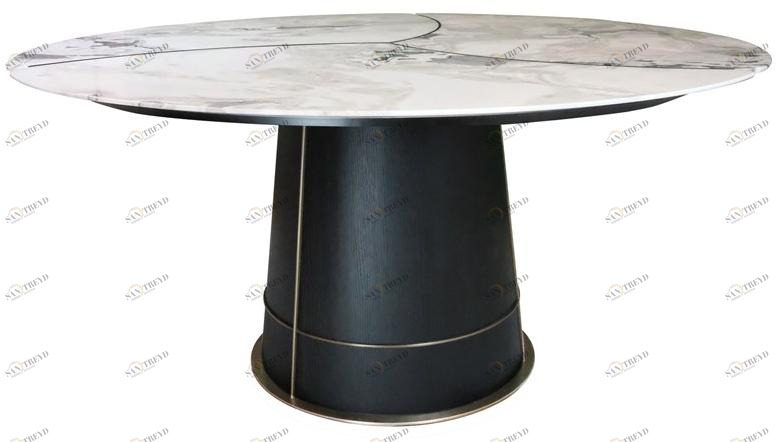 Garbarino Круглый обеденный стол  Pet d130 /d150 