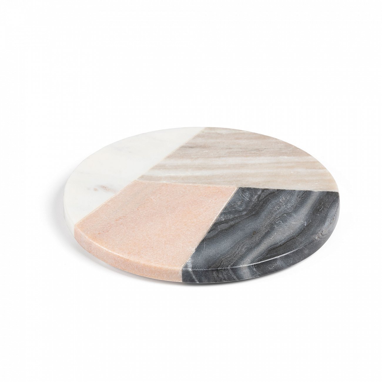 Доска разделочная круглая мраморная 20х20 см Bradny от La Forma LA FORMA BRADNY 344436 Разноцветный  - Вид №2