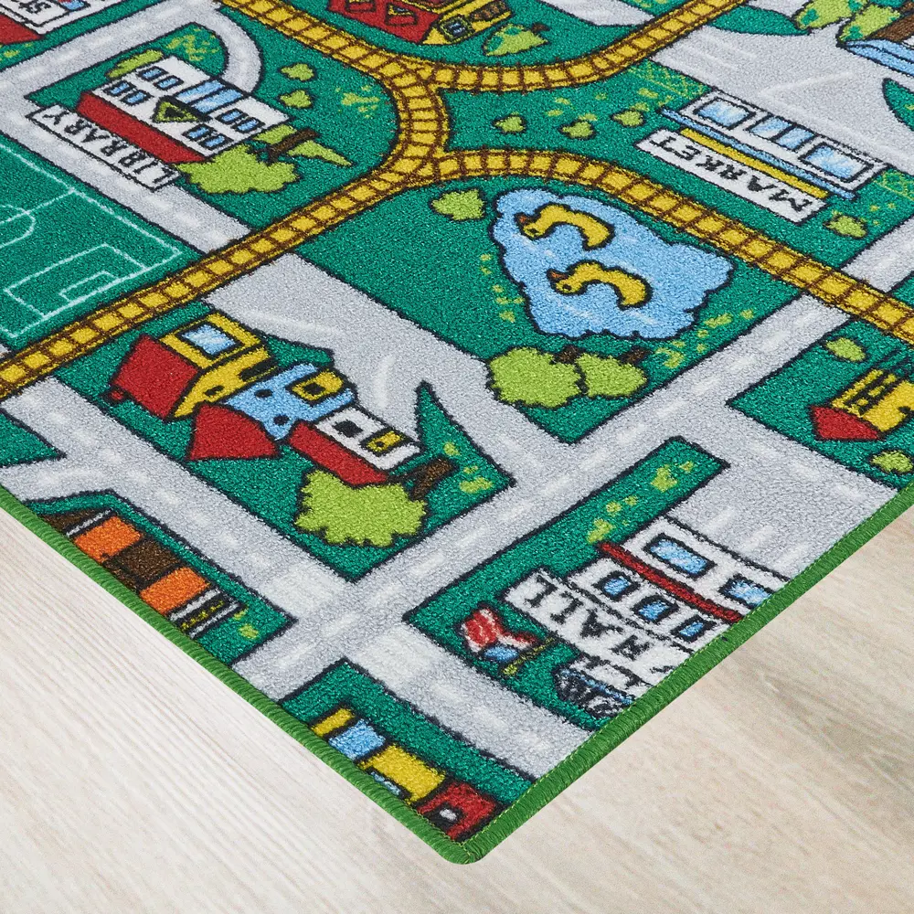 Ковер нейлон двусторонний 131925/143802 100x150 см CTIM STLM-2198149 - Вид №6