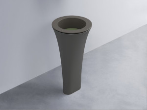 AMLA45-FN+AMPILT-AG+AMCOLT-CM Раковина Amedeo Tondo отдельностоящая cielo Enjoy + Amedeo