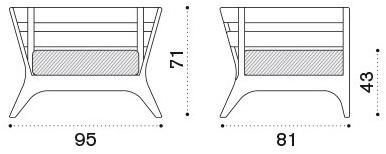 Ethimo Садовое кресло из тика с подлокотниками Village Vipo0100 - Вид №6