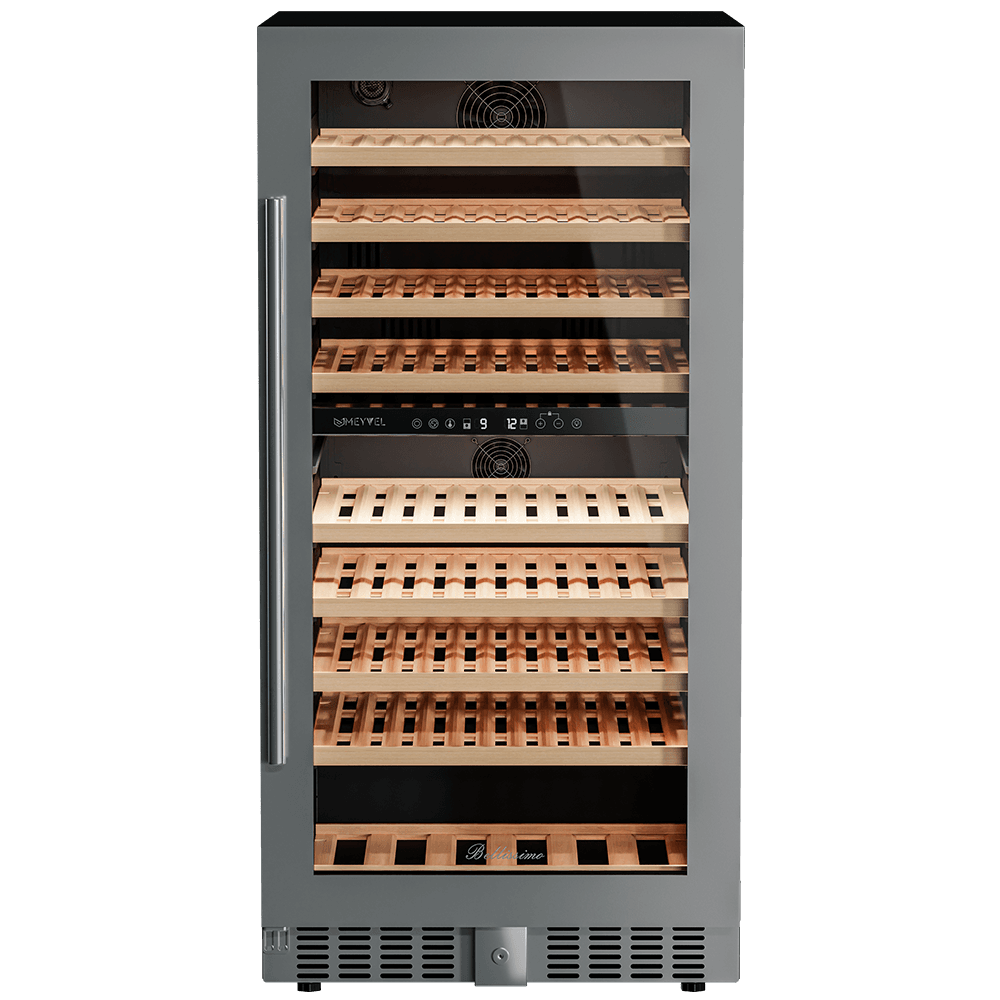 9186690 Винный шкаф Meyvel MV99PRO-KST2 серебристый STDN-0135459 - Вид №5