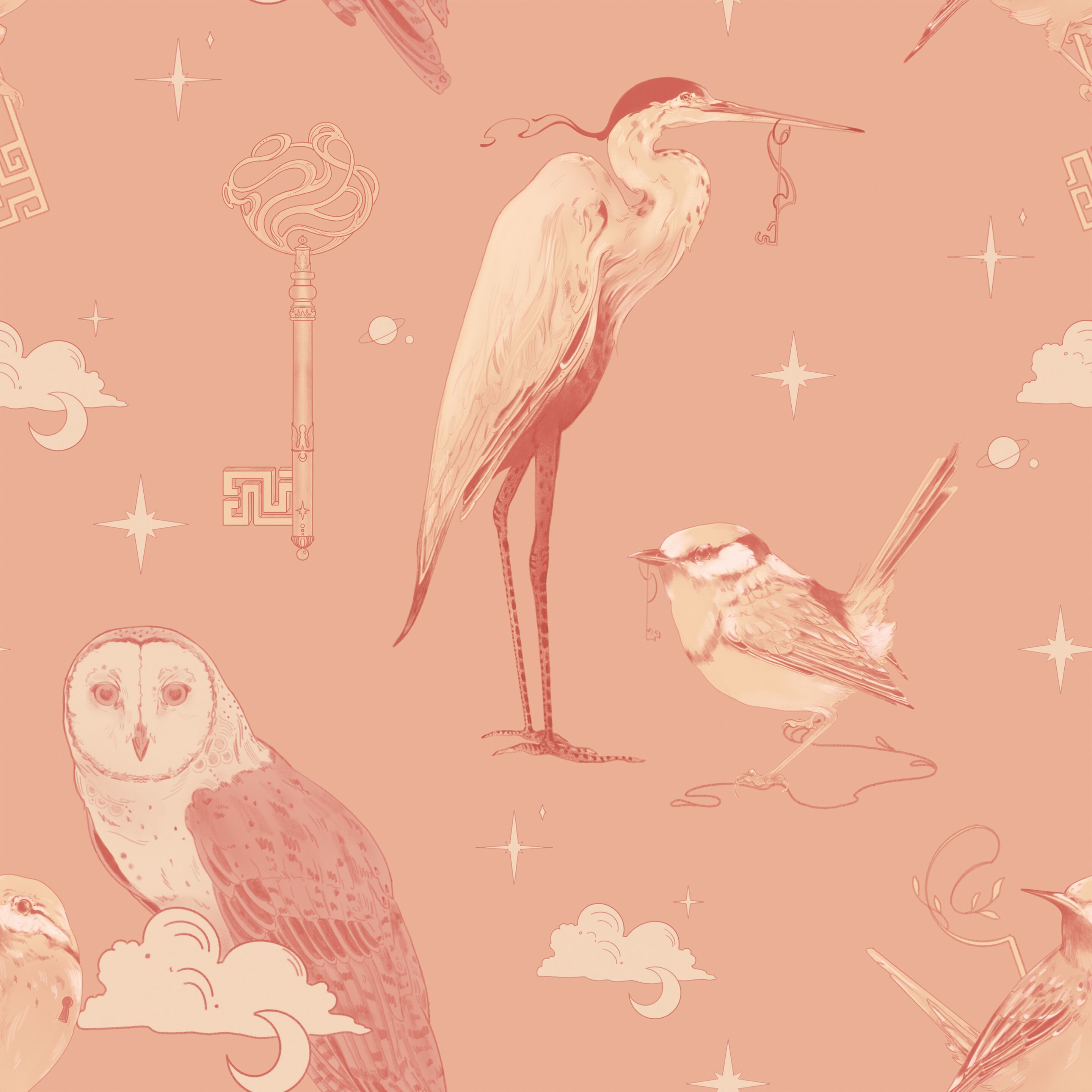 Обои с рисунком для детей Inkiostro Bianco Inkids ARCH-00103783 - Вид №5