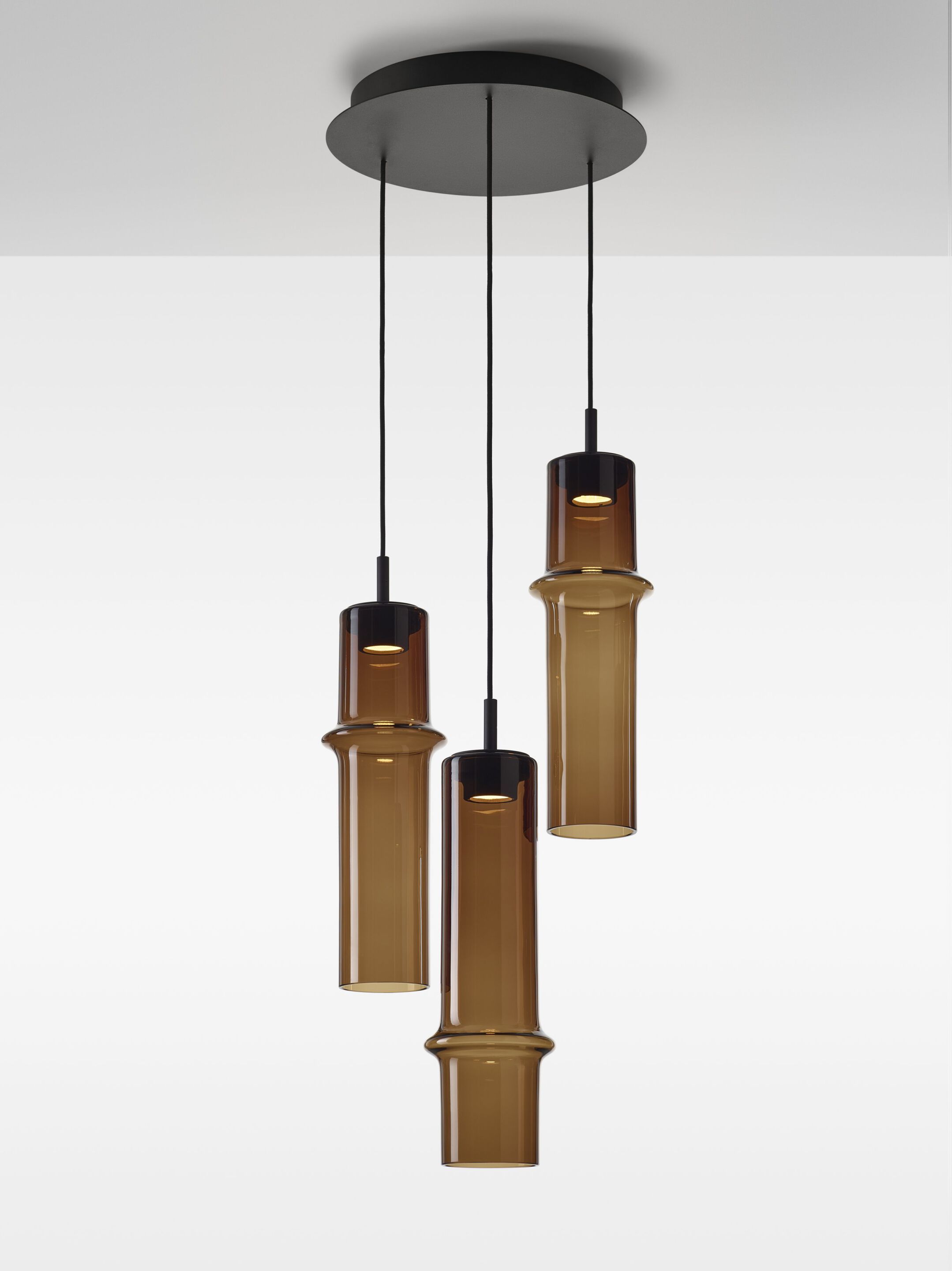 Опаловое стекло ручной работы светодиодный подвесной светильник BROKIS Бамбуковый лес ARCH-00149617 - Вид №27