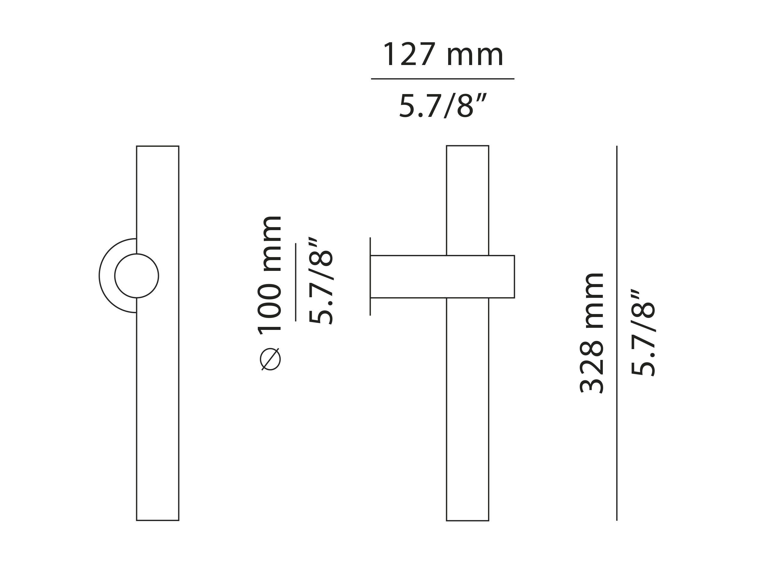 Металлическая наружная настенная лампа Estiluz Tik ARCH-00065616 - Вид №1
