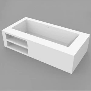 Dimasi Ванна прямоугольная отдельностоящая 2000x1000 Ivory Library A белая