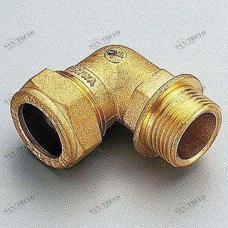 Угол НР 15 x 1/2" обжим TIEMME 1100015